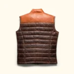 Bridger Leather Down Vest Jacket