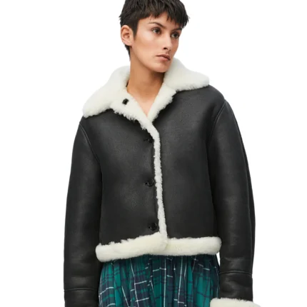 Loewe Shearling Black Jacket