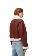 Loewe Shearling Marron Jacket