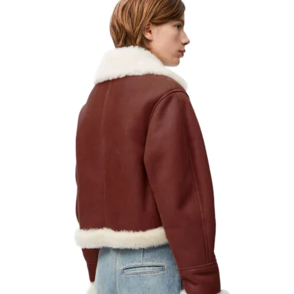 Loewe Shearling Marron Jacket