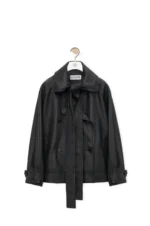 Loewe Bow Lambskin Black Jacket