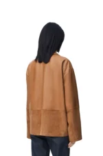 Loewe Stylish Coat Tan Jacket