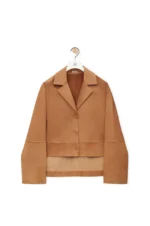 Loewe Stylish Coat Tan Jacket