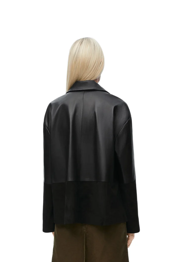 Loewe Stylish Coat Black Jacket