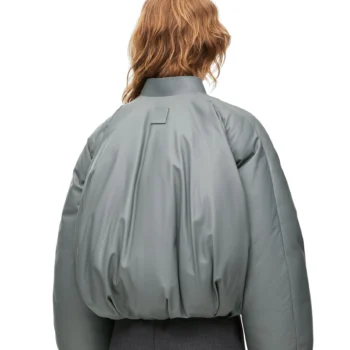 Loewe Balloon Lambskin Grey Jacket