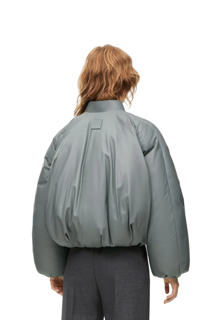 Loewe Balloon Lambskin Grey Jacket