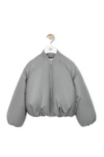 Loewe Balloon Lambskin Grey Jacket