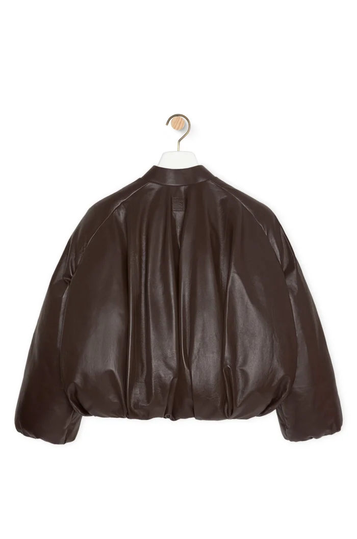 Loewe Balloon Lambskin Dark Brown Jacket