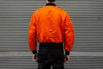 Buzz Rickson’s Orange Polyester Flite Wear Jacket