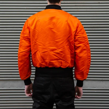 Buzz Rickson’s Orange Polyester Flite Wear Jacket