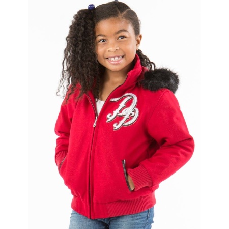 Pelle Pelle Girl Born Free Red Hood Jacket view 2