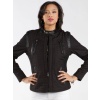 Pelle Pelle Houndstooth Black Biker Jacket