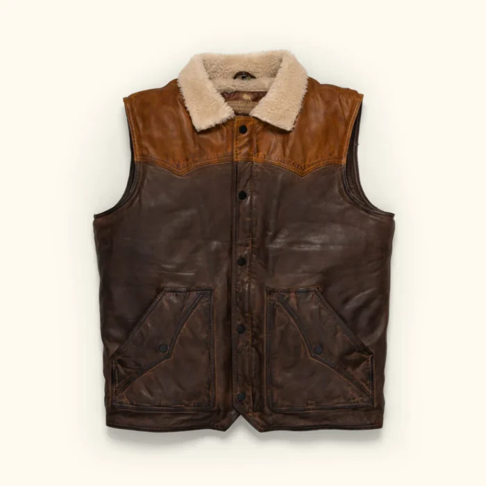 Jackson Sherpa Vest Leather Jacket