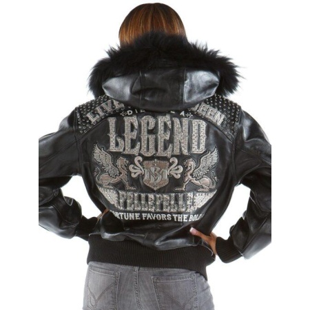 Pelle Pelle Queen Black Leather Jacket