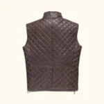 Highlands Quilted Vest Leather Jacket