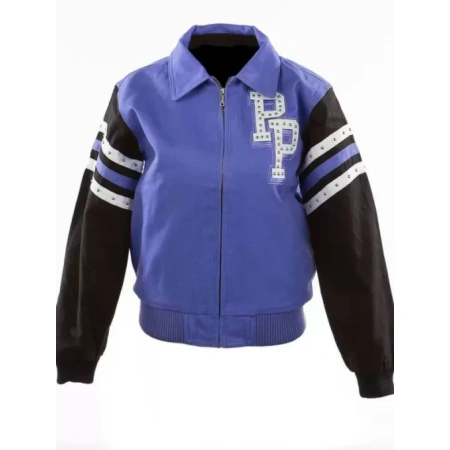 Pelle Pelle Purple Chicago Windy City Wool Jacket view 2