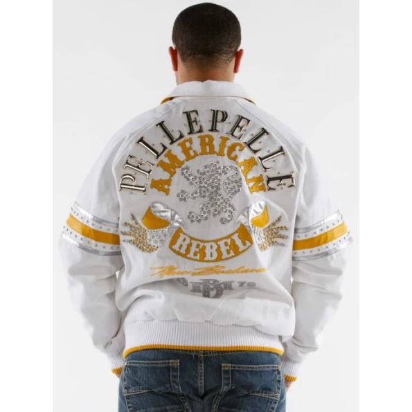 PELLE PELLE AMERICAN WHITE WOOL JACKET view 2