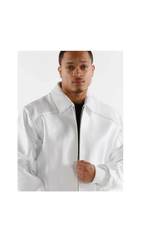 PELLE PELLE WHITE LEATHER JACKET BEAUTIFUL