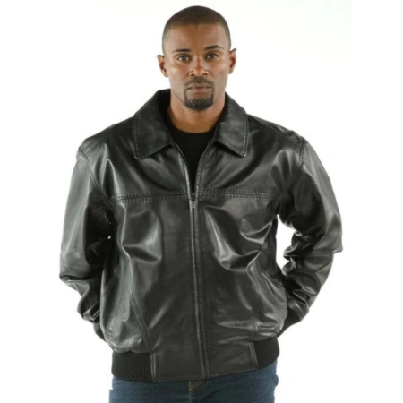 PELLE PELLE BUTTER STUD BLACK JACKET