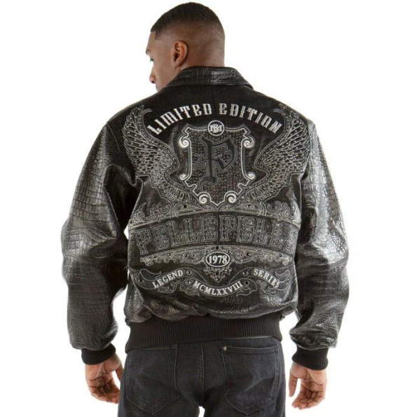 PELLE PELLE LIMITED BLACK LEATHER JACKET view 2