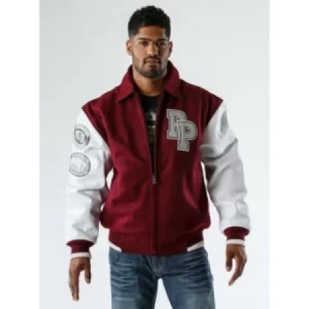 PELLE PELLE RALLY MAROON WOOL JACKET