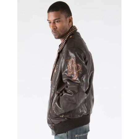 PELLE PELLE TAUPE LEATHER JACKET view 3