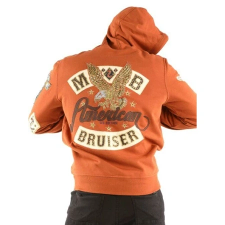 PELLE PELLE BRUISER ORANGE HOODIE view 2
