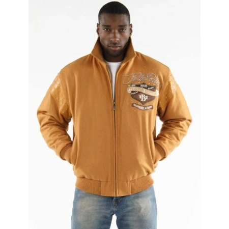 Pelle Pelle Men Mustard MB Wool Jacket | Red White & True