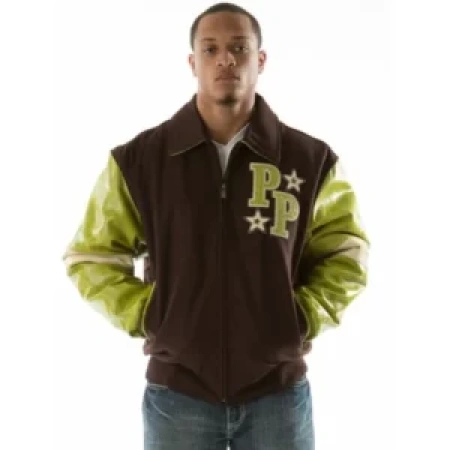 PELLE PELLE ELITE SERIES BROWN WOOL JACKET