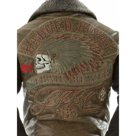 PELLE PELLE BEDGED ROYAL LEATHER JACKET view 2