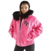 Pelle Pelle Women Pink Crocodile Leather Jacket