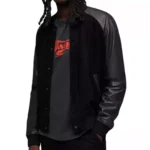 Allsaints Black Bomber Jacket