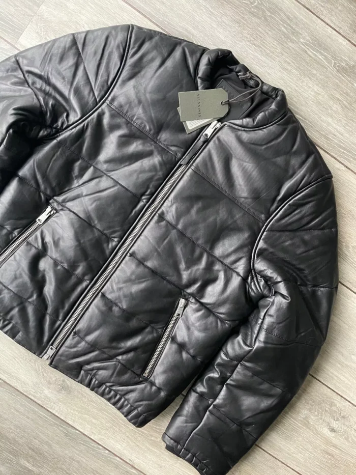 Allsaints Puffer Leather Jacket