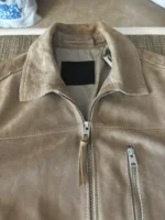 Allsaints Sandy Leather Suede Jacket