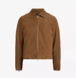 Allsaints Brown Suede Jacket