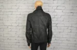 Allsaints Black Relay Leather Jacket