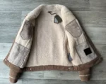 ALLSAINT SHEARLING AVIATOR JACKET