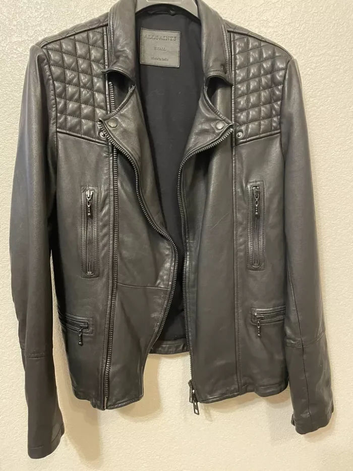 Allsaints Leather Moto Jacket