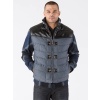 Pelle Pelle Sleeveless Blue Jacket