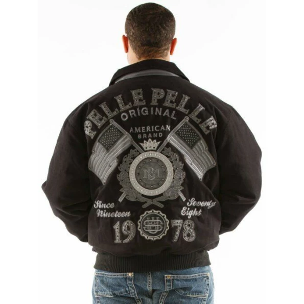 PELLE PELLE AMERICAN BLACK JACKET view 2