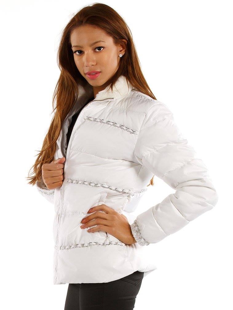 Pelle Pelle Women White Puffer Jacket