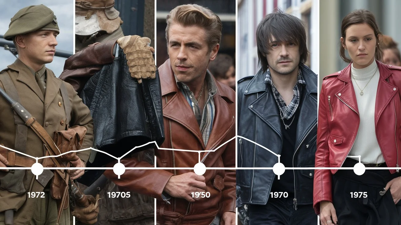 19s 80s leather jackets