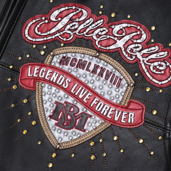 Pelle Pelle Legends Live Forever Varsity Jacket