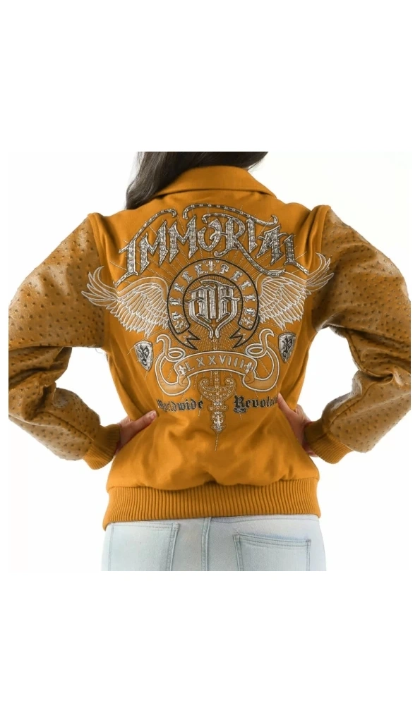Pelle Pelle Mustard Immortal MB Jacket | Leather & Wool