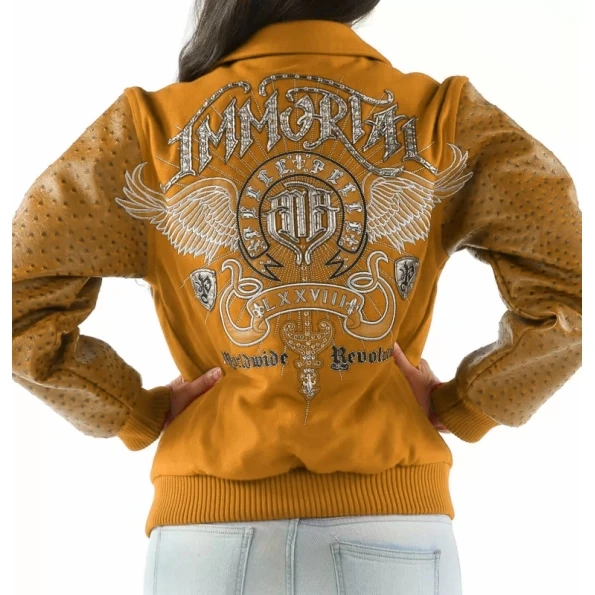 Pelle Pelle Mustard Immortal MB Jacket | Leather & Wool