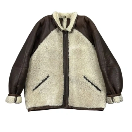 Pelle Pelle Vintage Hanan Sherpa Leather Jacket view 2