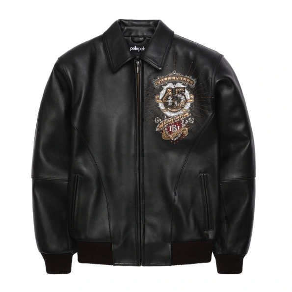 Pelle Pelle Collector Series Studs MB Jacket | Black Jacket view 2