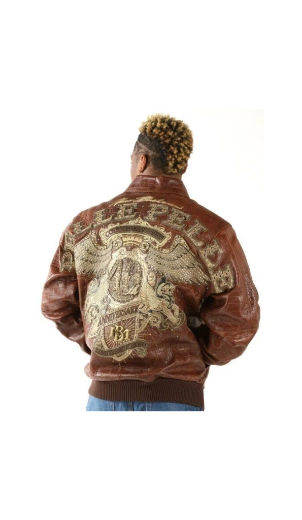 Pelle Pelle Men 40th Anniversary Brown Jacket | MB Jacket
