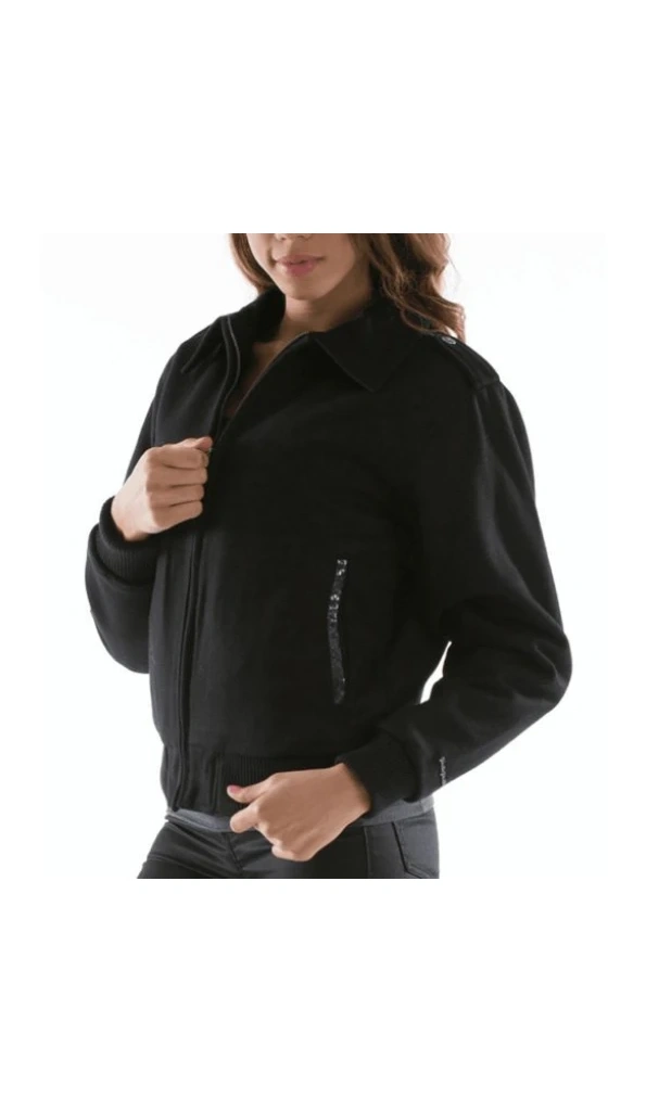Pelle Pelle Dragon Women Studs Wool Jacket