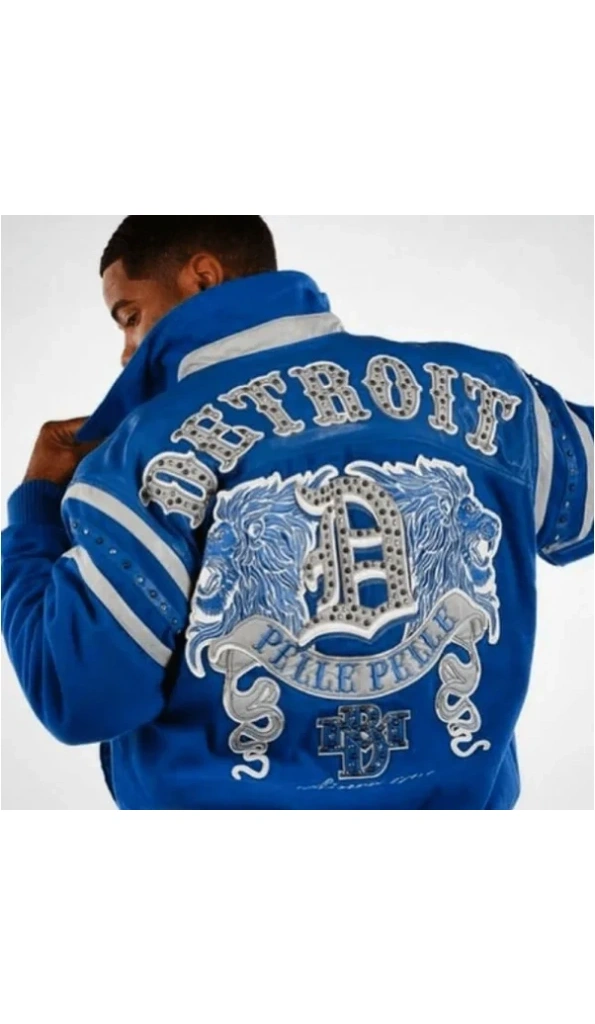 Pelle Pelle Blue Detroit MB Wool Jacket | Men Jacket